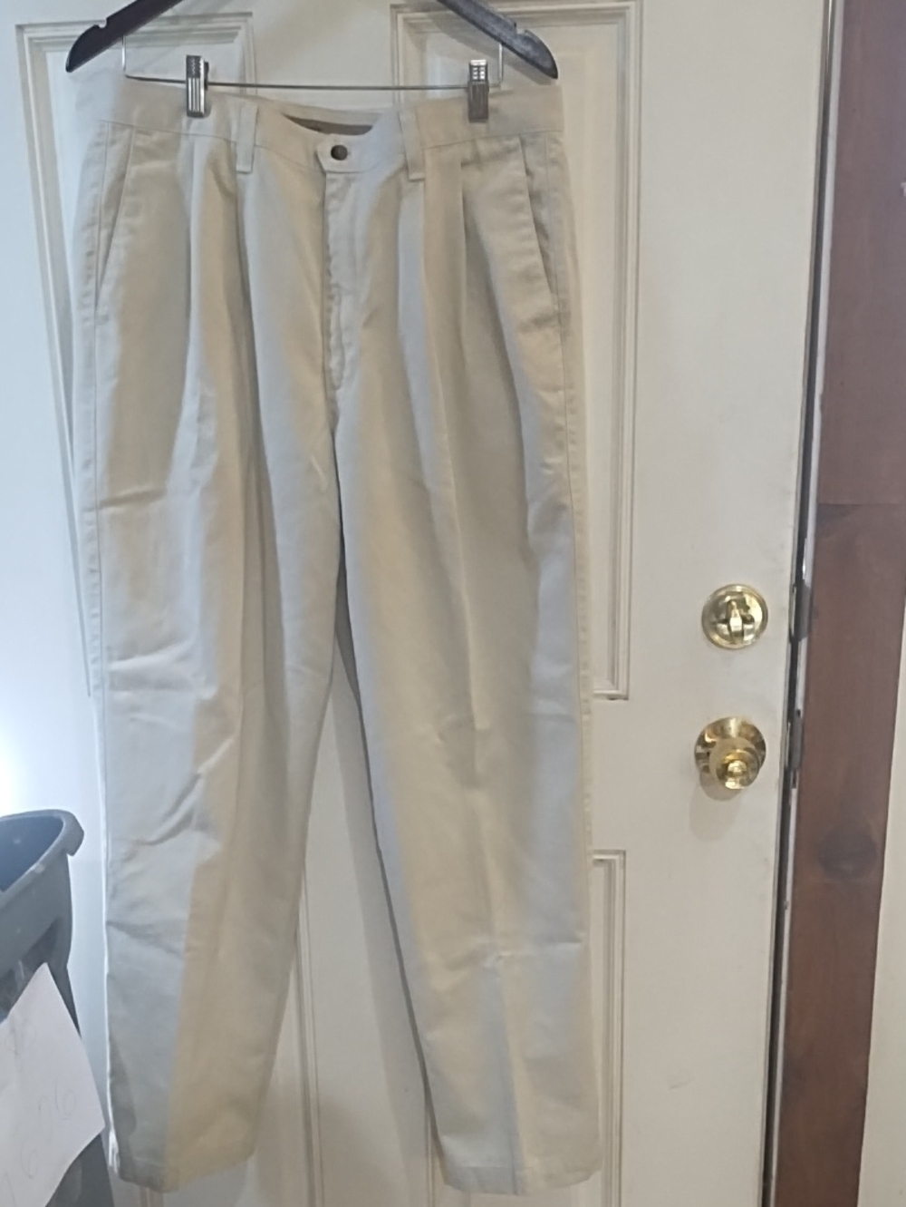 Dockers Pleated Chinos in Cream